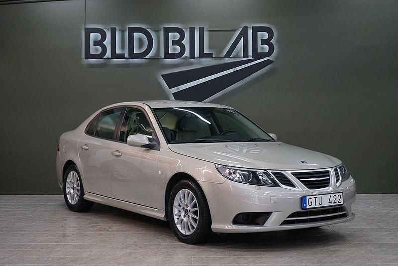 Grå Begagnad 2008 Saab 9-3 Sedan | 129 900 kr - Bild 1/4