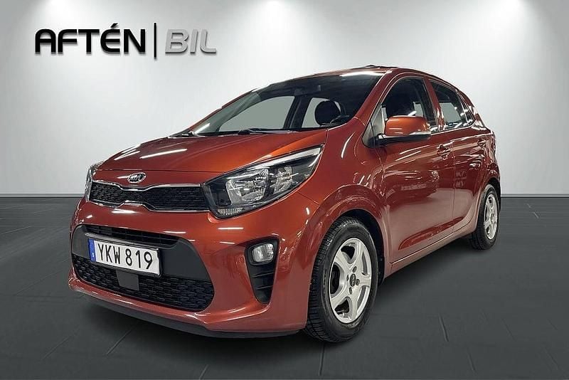 Begagnad Kia Picanto 84 HK (61 kW) 2017 Orange Halvkombi