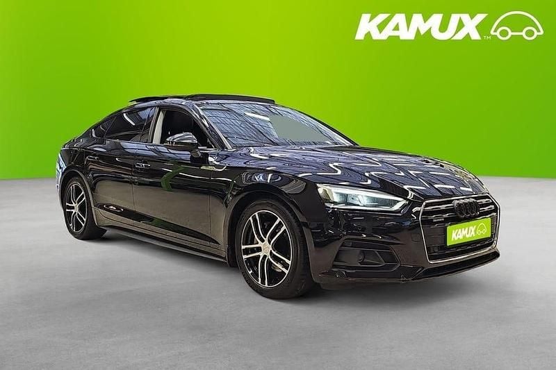 Begagnad Audi A5 Sportback 190 HK (139 kW) 2018 Svart Halvkombi