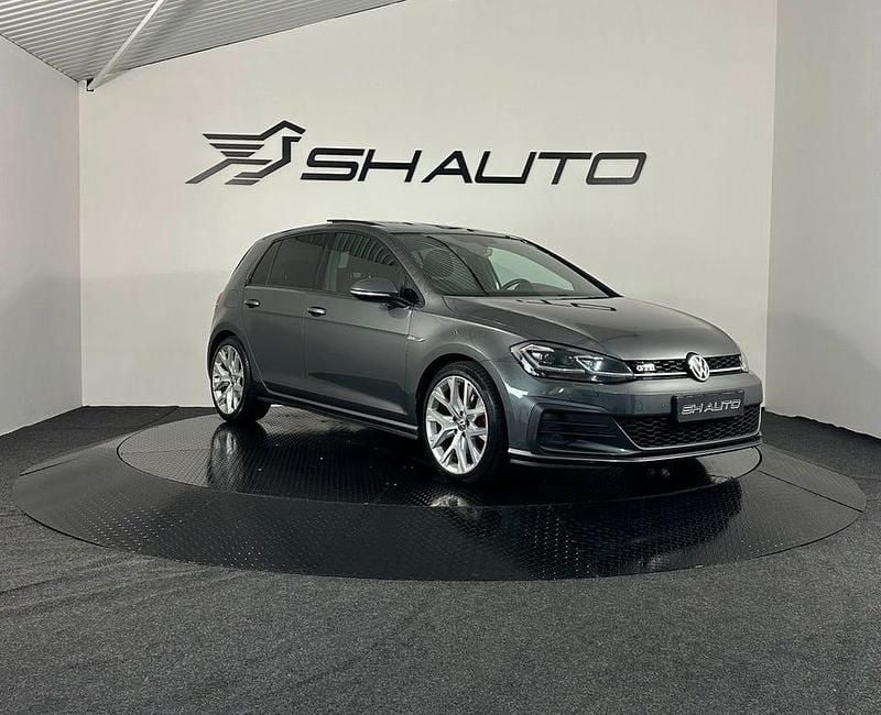 Begagnad VW Golf VII GTD 184 HK (135 kW) 2017 Mörkgrå Halvkombi