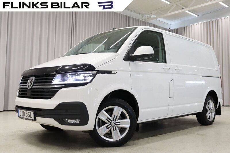 Vit Begagnad 2022 VW T6.1 Van | 364 900 kr (Marknadspris) - Bild 1/4