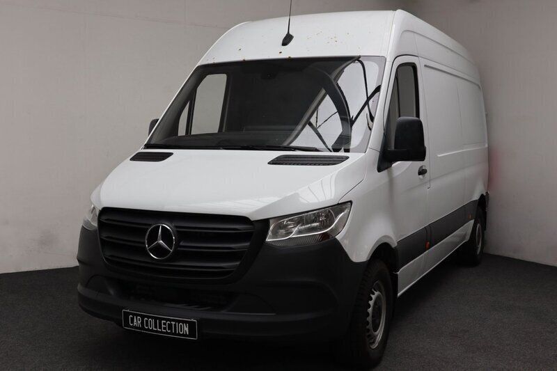 Vit Begagnad 2019 Mercedes Sprinter Van | 269 900 kr (Superpris) - Bild 1/4