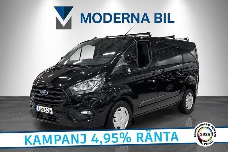 Svart Begagnad 2021 Ford Transit Custom Van | 204 700 kr (Bra pris) - Bild 1/4