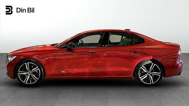 Begagnad Volvo S60 R-Design 250 HK (183 kW) 2019 Röd Sedan