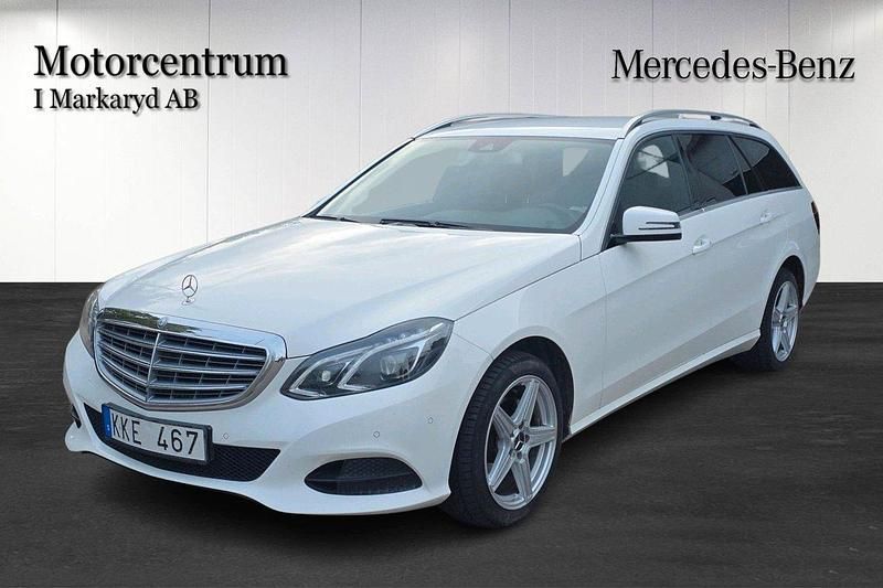 Vit Begagnad 2013 Mercedes E220 Kombi | 136 000 kr (Marknadspris) - Bild 1/4