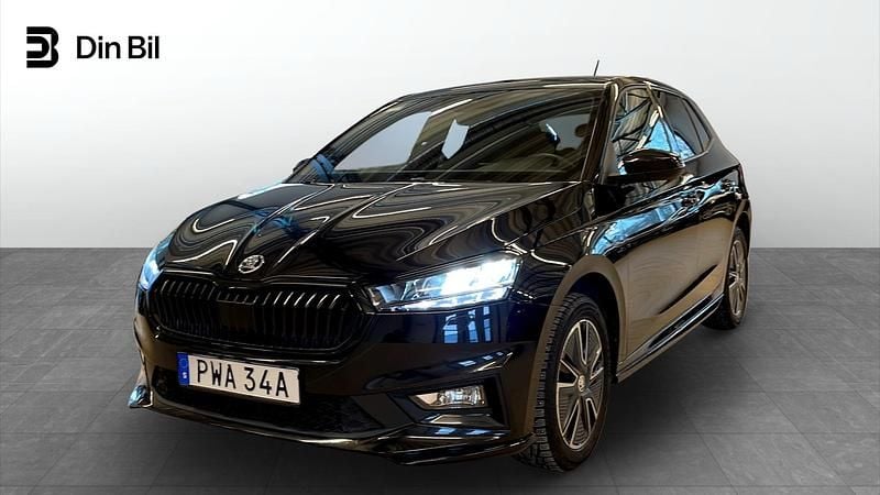 Begagnad Skoda Fabia Monte Carlo 110 HK (80 kW) 2023 Svart Halvkombi