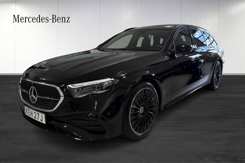 Svart (black) Begagnad 2025 Mercedes E300 Advanced Kombi | 759 500 kr (Lite dyr) - Bild 1/4