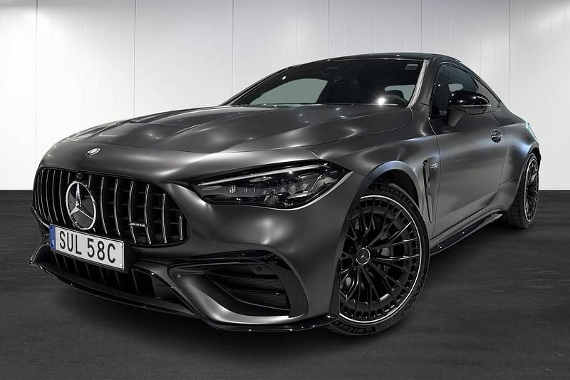 Grå Begagnad 2025 Mercedes CLE53 AMG AMG Sportkupé | 924 900 kr - Bild 1/4