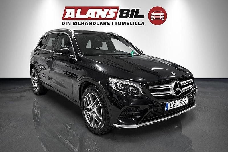 Svart Begagnad 2018 Mercedes GLC220 SUV | 259 000 kr (Marknadspris) - Bild 1/4