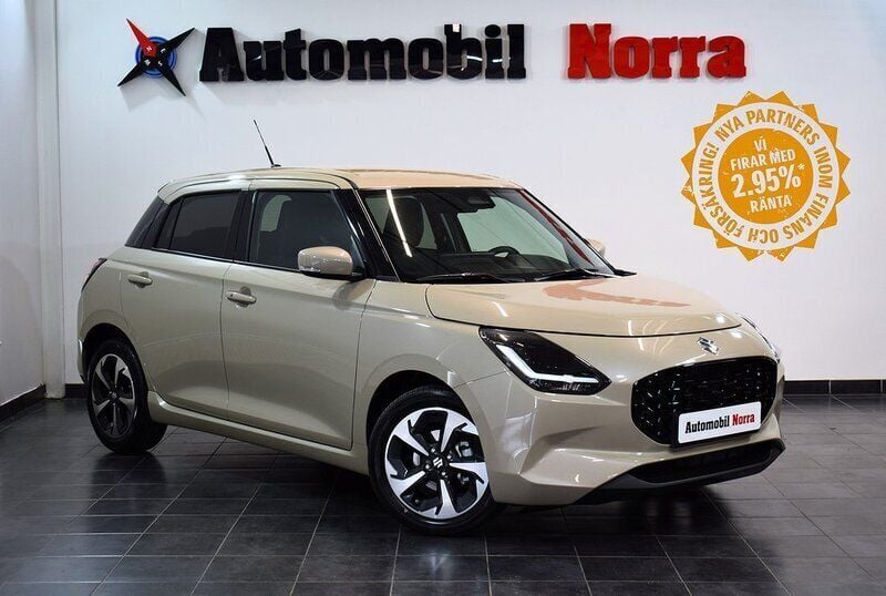 Ny 2024 Suzuki Swift Halvkombi | 259 900 kr - Bild 1/3