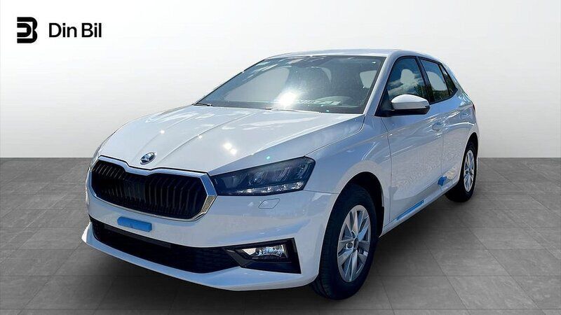 Vit Ny 2025 Skoda Fabia Selection Halvkombi | 225 000 kr (Marknadspris) - Bild 1/4