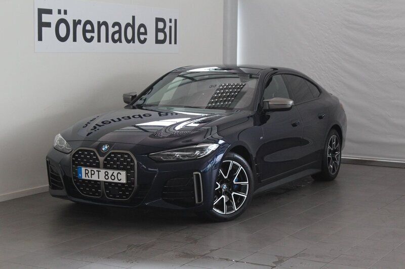 Blå Begagnad 2022 BMW M440 M Sport Sedan | 569 000 kr - Bild 1/4