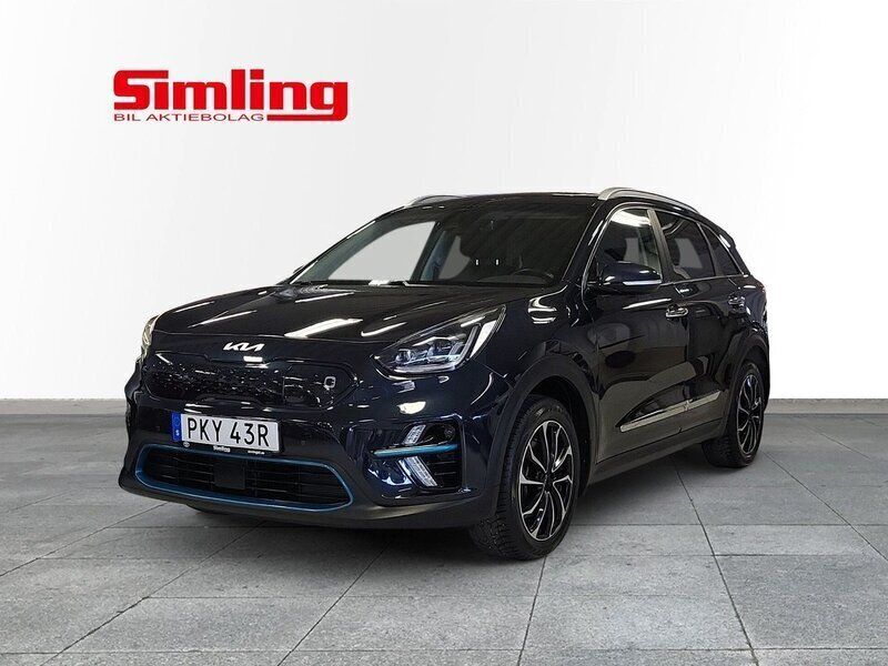 Blå Begagnad 2021 Kia e-Niro Advance SUV | 309 900 kr (Lite dyr) - Bild 1/4