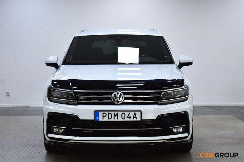 Vit Begagnad 2019 VW Tiguan GT SUV | 239 900 kr (Marknadspris) - Bild 1/4