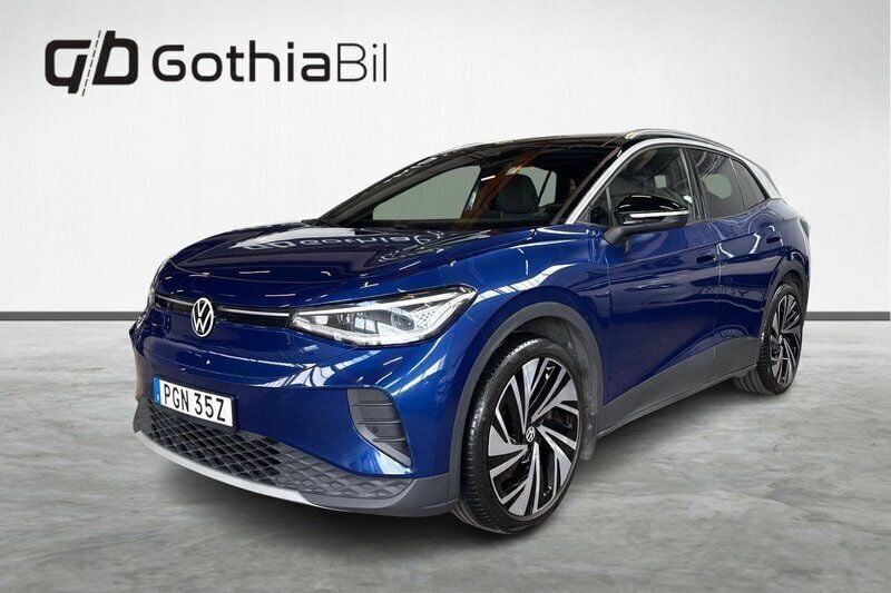 Grön Begagnad 2021 VW ID.4 Pro Performance SUV | 299 900 kr (Bra pris) - Bild 1/4