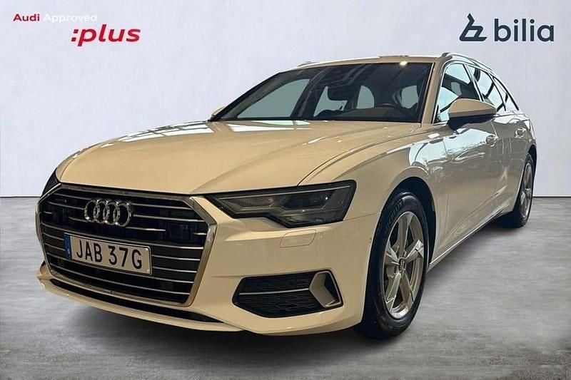 Vit Begagnad 2022 Audi A6 Sport Kombi | 359 000 kr (Bra pris) - Bild 1/2
