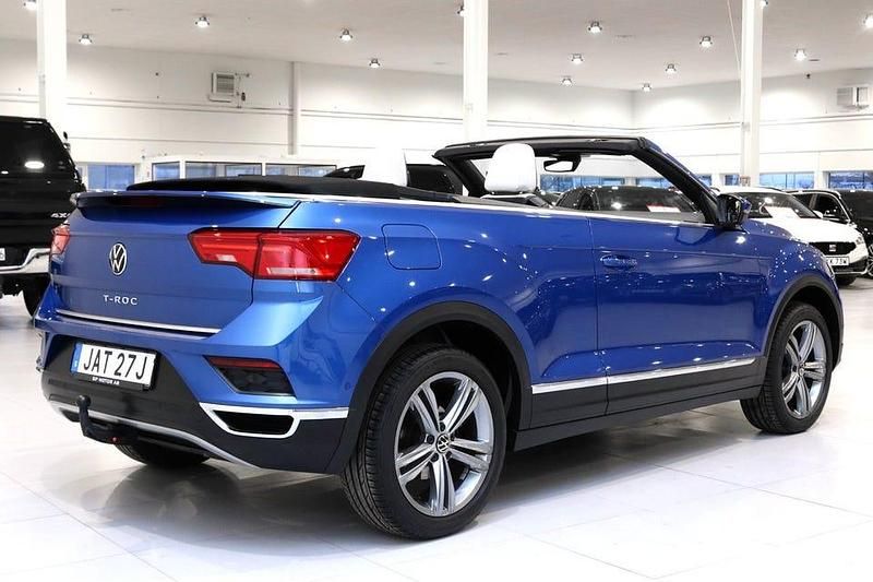 Begagnad VW T-Roc 150 HK (110 kW) 2021 Blå metallic SUV