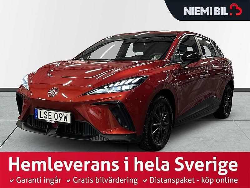 Röd Begagnad 2023 MG MG4 EV Halvkombi | 229 900 kr (Marknadspris) - Bild 1/3