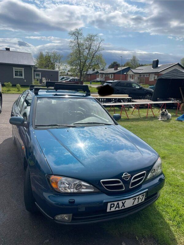 Blå Begagnad 2000 Nissan Primera Sedan | 25 000 kr - Bild 1/4