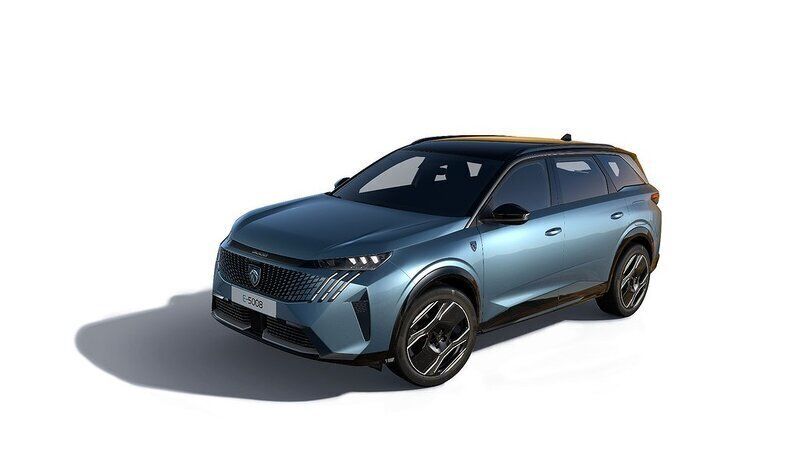 Begagnad Peugeot e-5008 213 kW (290 HK) 2024 Blå SUV