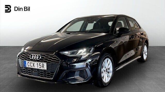 Brilliantsvart Begagnad 2022 Audi A3 Proline | 229 900 kr (Marknadspris) - Bild 1/4