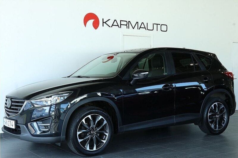 Svart Begagnad 2016 Mazda CX-5 Optimum SUV | 179 900 kr (Marknadspris) - Bild 1/4