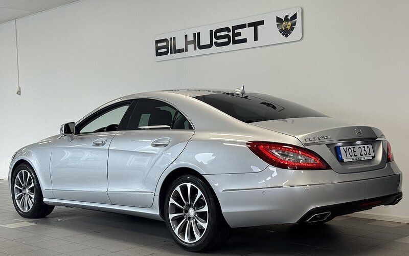Begagnad Mercedes CLS250 204 HK (150 kW) 2016 Silver Sportkupé