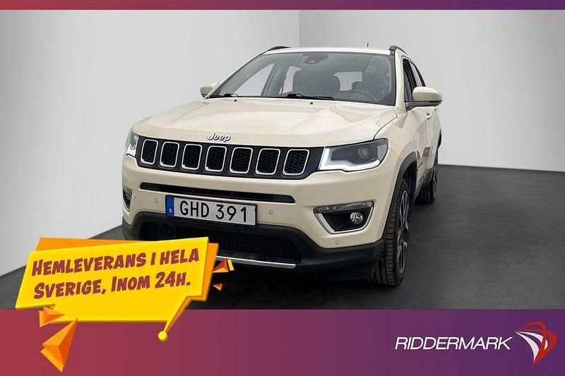 Vit Begagnad 2020 Jeep Compass SUV | 214 800 kr (Marknadspris) - Bild 1/3