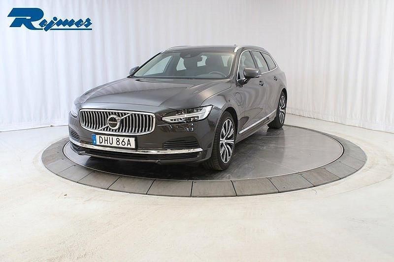 Grå (platinum grey metallic) Begagnad 2020 Volvo V90 Inscription Kombi | 339 800 kr (Marknadspris) - Bild 1/1