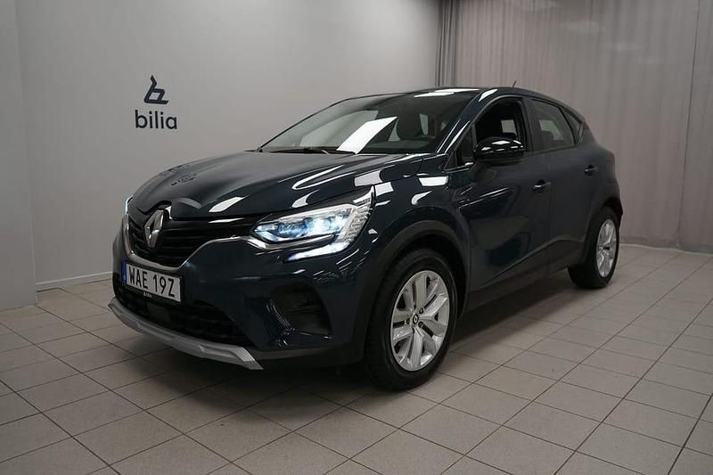 Blå Begagnad 2022 Renault Captur Equilibre SUV | 219 900 kr (Marknadspris) - Bild 1/3