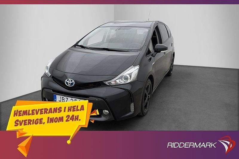 Begagnad Toyota Prius+ 2015 Svart Minibuss