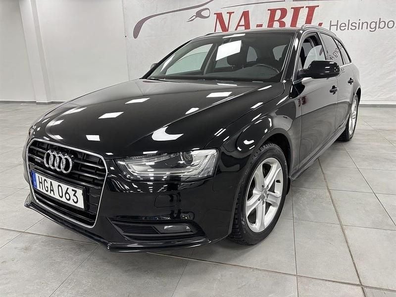 Svart Begagnad 2014 Audi A4 Kombi | 169 900 kr (Marknadspris) - Bild 1/4