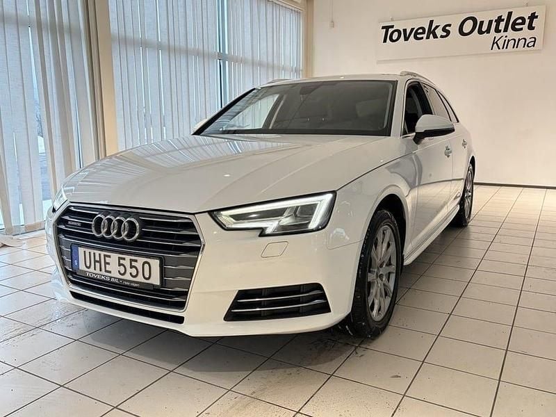 Vit Begagnad 2017 Audi A4 Proline Kombi | 139 900 kr (Superpris) - Bild 1/4