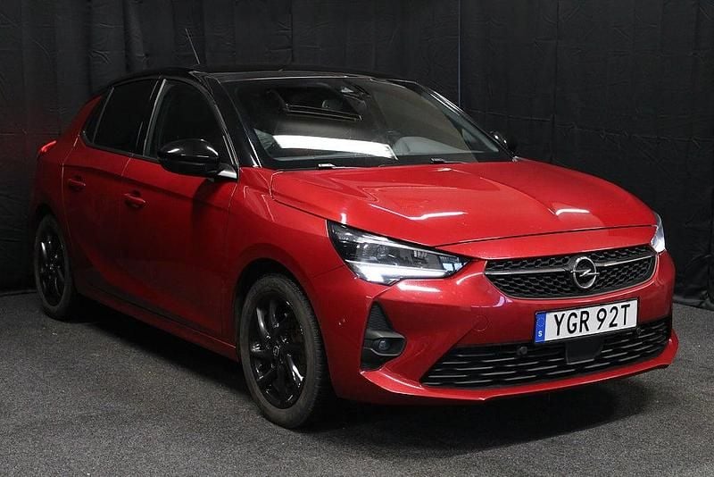 Röd Begagnad 2019 Opel Corsa GS Line Halvkombi | 149 900 kr (Lite dyr) - Bild 1/4