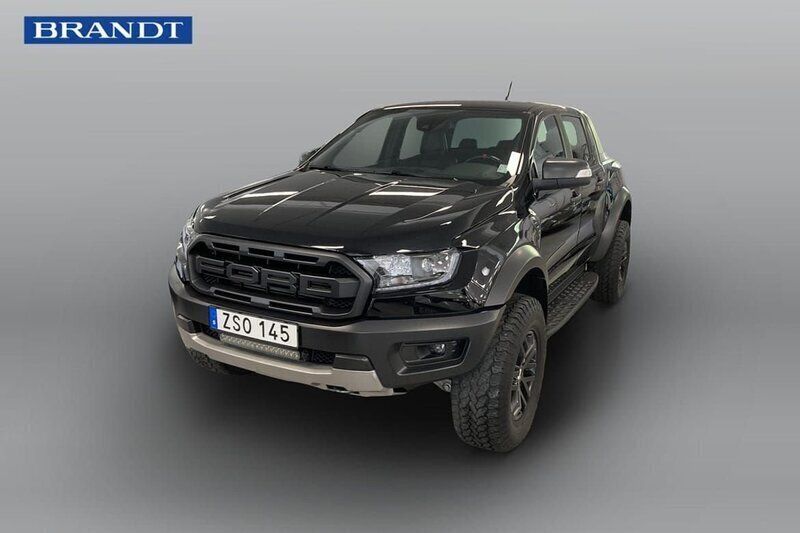 Svart Begagnad 2021 Ford Ranger Raptor Pickup | 474 900 kr (Bra pris) - Bild 1/4