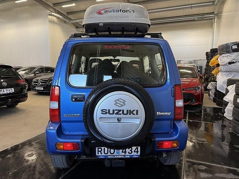 Begagnad Suzuki Jimny 82 HK (60 kW) 2000 Blå SUV