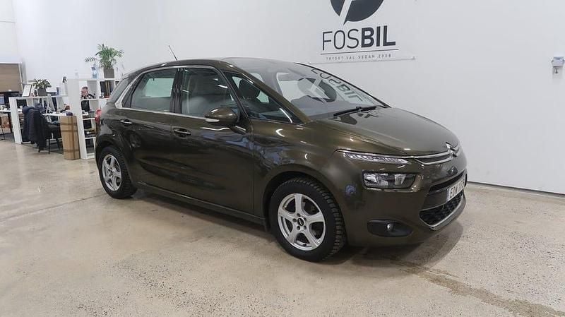 Brun Begagnad 2013 Citroën C4 Picasso Minibuss | 89 900 kr (Marknadspris) - Bild 1/3