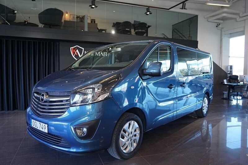 Blå Begagnad 2017 Opel Vivaro Van | 199 000 kr (Dyr) - Bild 1/4