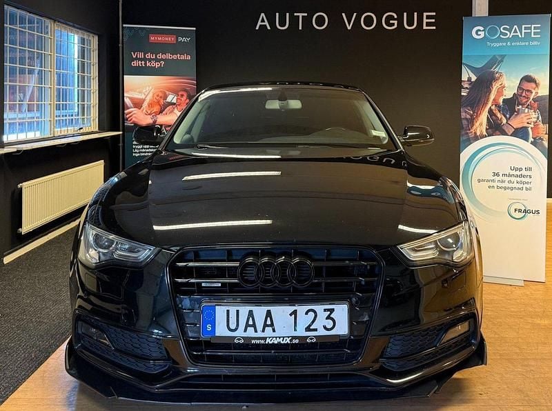 Svart Begagnad 2015 Audi A5 Sportback Proline Halvkombi | 159 900 kr (Marknadspris) - Bild 1/4