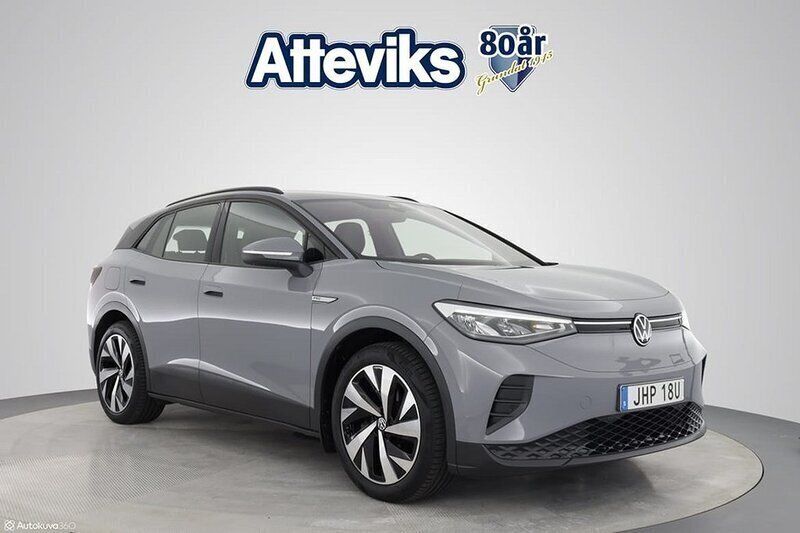 Grå Begagnad 2022 VW ID.4 Pro Performance SUV | 309 900 kr (Superpris) - Bild 1/3