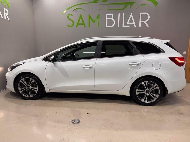 Begagnad Kia Ceed Sportswagon GT-Line 136 HK (100 kW) 2017 Vit Kombi