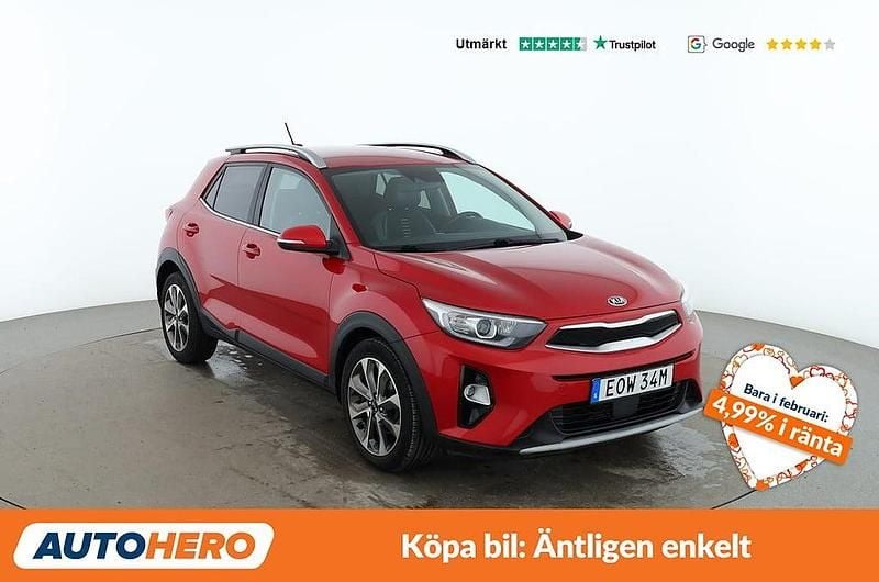 Begagnad Kia Stonic Advance 121 HK (88 kW) 2019 Röd SUV