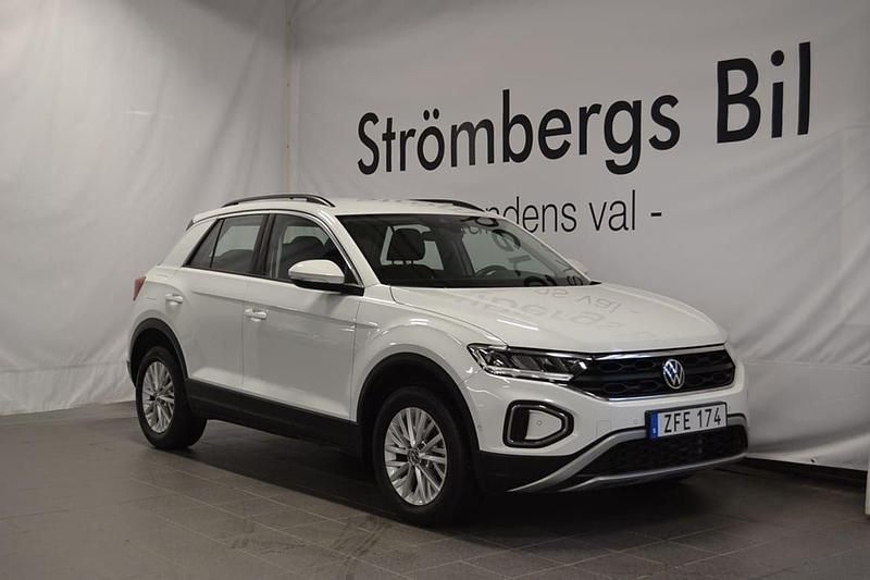 Vit Begagnad 2024 VW T-Roc Life SUV | 315 000 kr (Lite dyr) - Bild 1/4