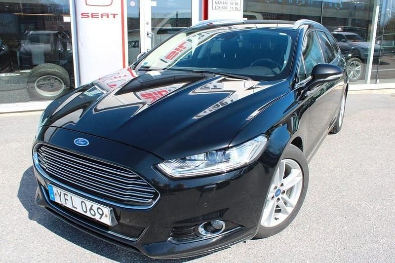 Svart Begagnad 2017 Ford Mondeo Business Edition Kombi | 104 900 kr (Bra pris) - Bild 1/4