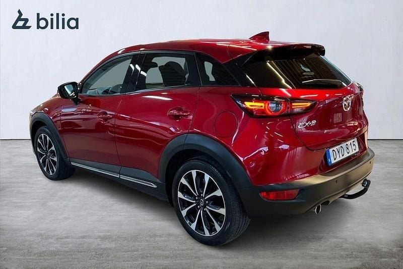 Begagnad Mazda CX-3 122 HK (89 kW) 2018 Röd SUV