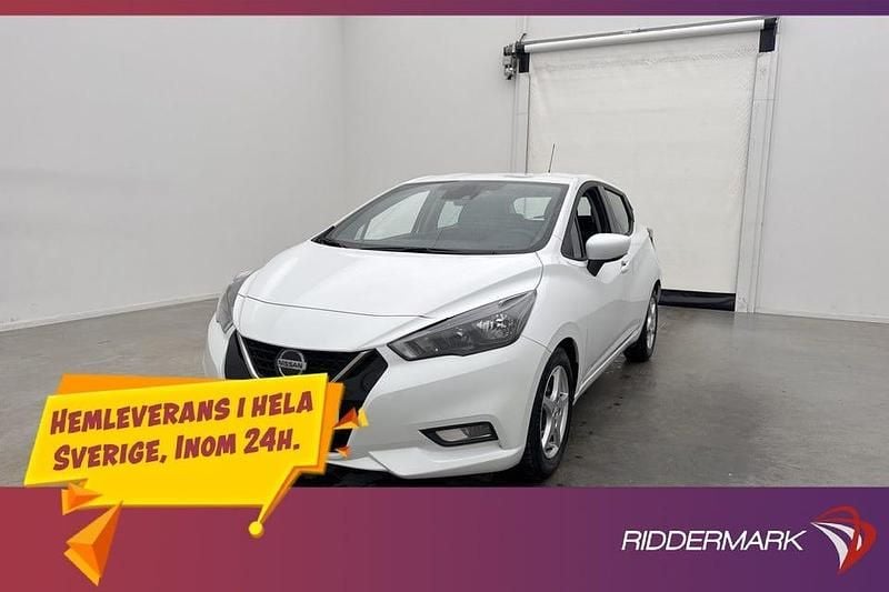 Vit Begagnad 2022 Nissan Micra Halvkombi | 164 800 kr (Marknadspris) - Bild 1/3