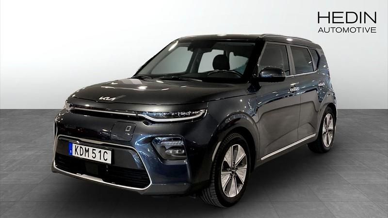 Grå (grey) Begagnad 2022 Kia Soul EV Advance SUV | 254 900 kr (Lite dyr) - Bild 1/4