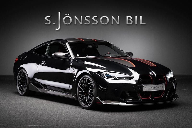 Svart Begagnad 2022 BMW M4 Competition Edition Sportkupé | 1 395 000 kr - Bild 1/4