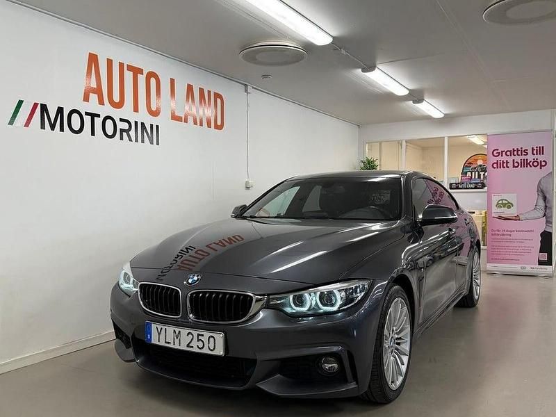 Grå Begagnad 2017 BMW 430 Gran Coupé M Sport Sportkupé | 259 900 kr (Marknadspris) - Bild 1/4