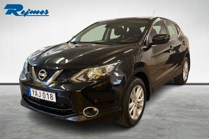 Svart Begagnad 2015 Nissan Qashqai SUV | 99 100 kr (Bra pris) - Bild 1/4